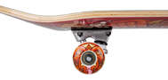 Picture of Rocket Complete Skateboard 7.75 Chief Pile-up Red