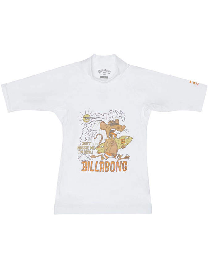 Billabong Lycra bimbo Rat Local SS Toddler Bianca 