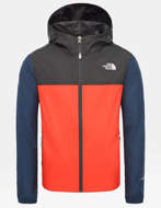 The North Face Giacca A Vento Bambini Reactor Fiery Red