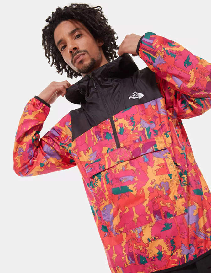 north face novelty fanorak