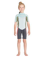 Billabong Toddler Wetsuit Syncro Synergie BZ 2/2mm SS Seafoam