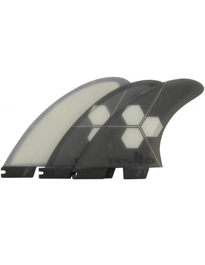 FCS II AM Performance Core Tri Fin Set - Grey - Large