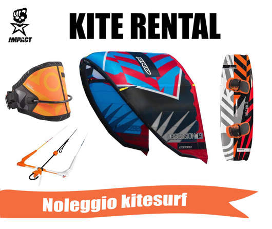 PACK NOLEGGIO KITESURF