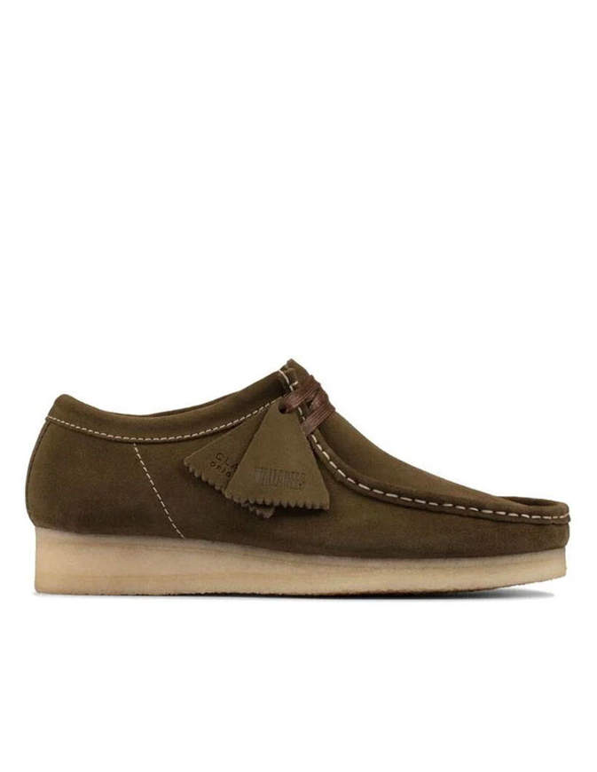 Clarks Scarpa Uomo Originals Wallabee Khaki 