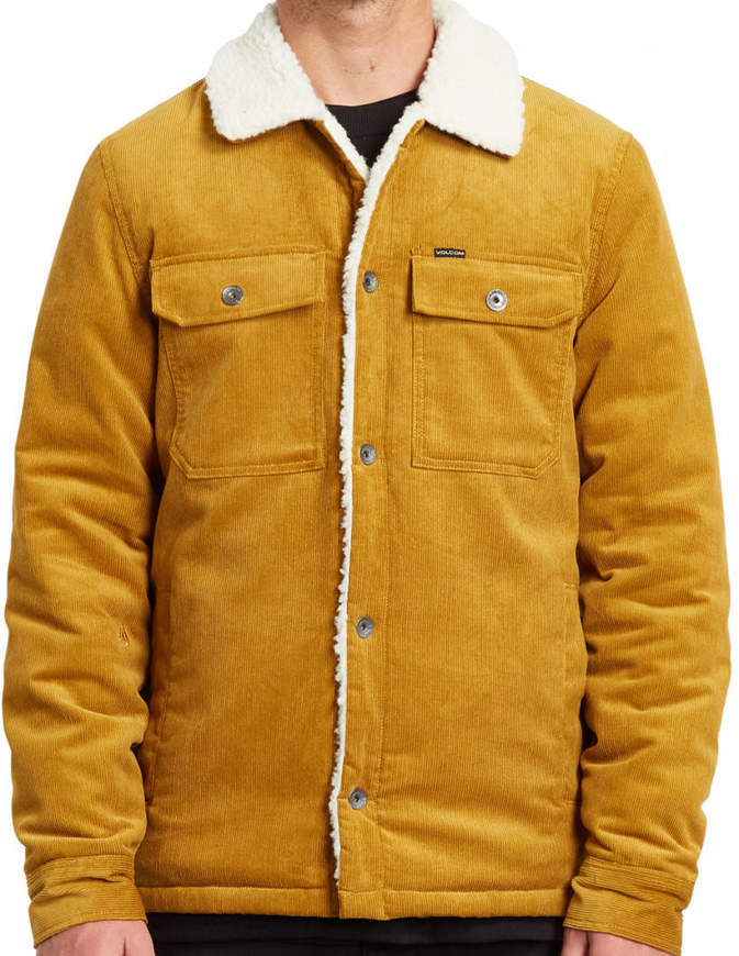 Volcom Giacca Keaton Jacket Golden Brown