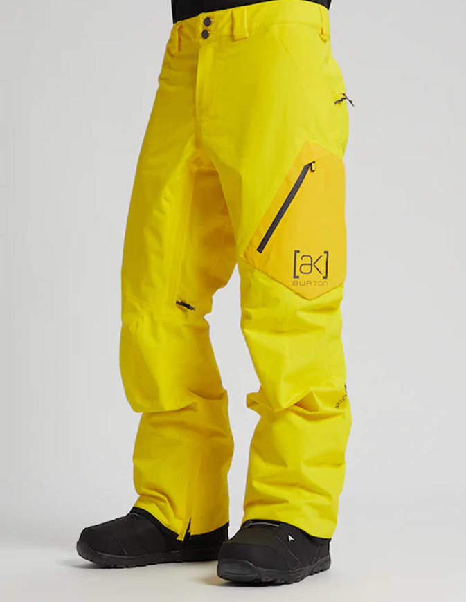 BURTON Ak Gore-Tex Cyclic Pantaloni Snowboard Uomo Yellow 