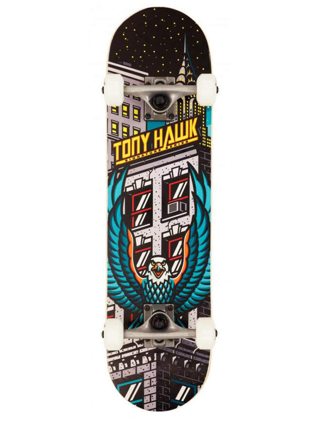 Tony Hawk SS 180 Skateboard Complete 7.375 Downtown Mini	