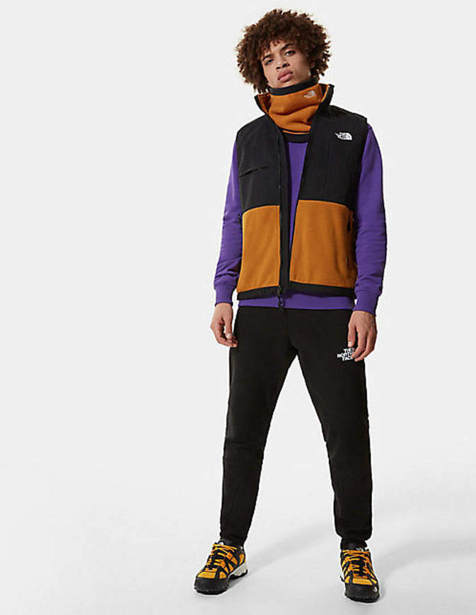 THE NORTH FACE Gilet Uomo Denali Marrone/Nero