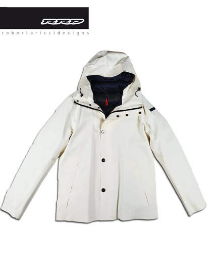 RRD Giacca Double Rubber Parka Bianco