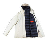 RRD Giacca Double Rubber Parka Bianco