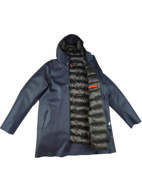 RRD Giacca Double Rubber Parka Blu