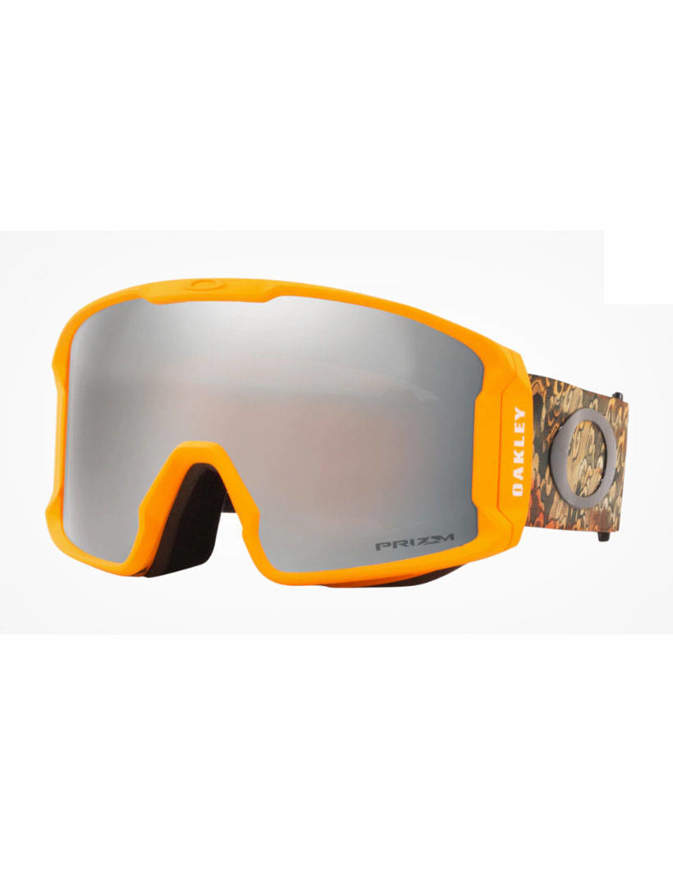 Oakley Maschera 2021 Line Miner Kazu Kokubo Derma Orange - Black Iridium