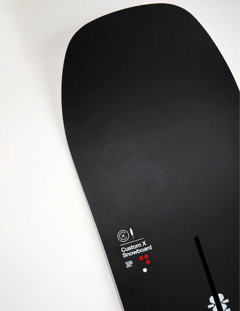 BURTON Custom X Camber 158 Tavola Snowboard 2021 - Impact shop action