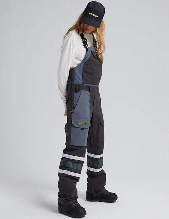 BURTON Analog Bib Pantaloni Snowboard Phantom