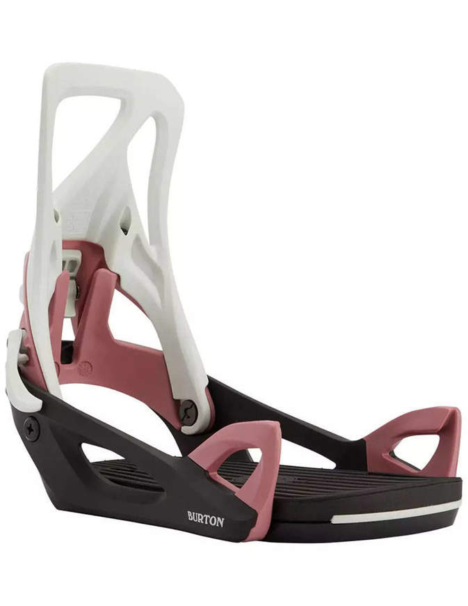 BURTON Step on 2021 Attacchi Snowboard Donna Grigi e Rosa