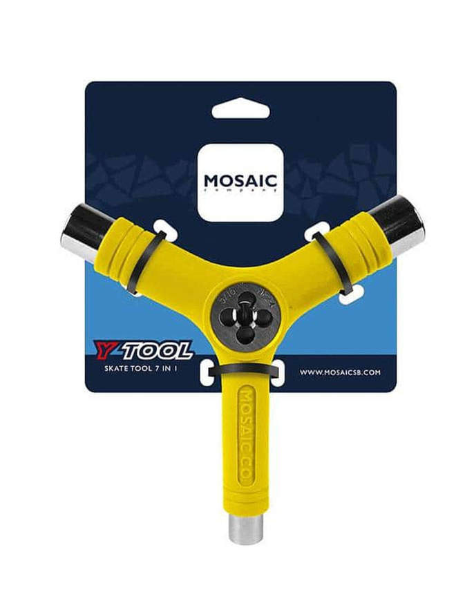 Mosaic Chiave Montaggio Skate Y Tool giallo