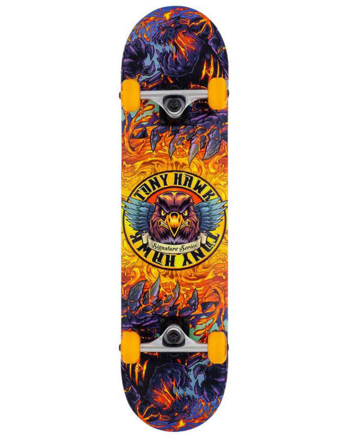Tony Hawk SS 360 Skateboard 7.75 Lava Multi