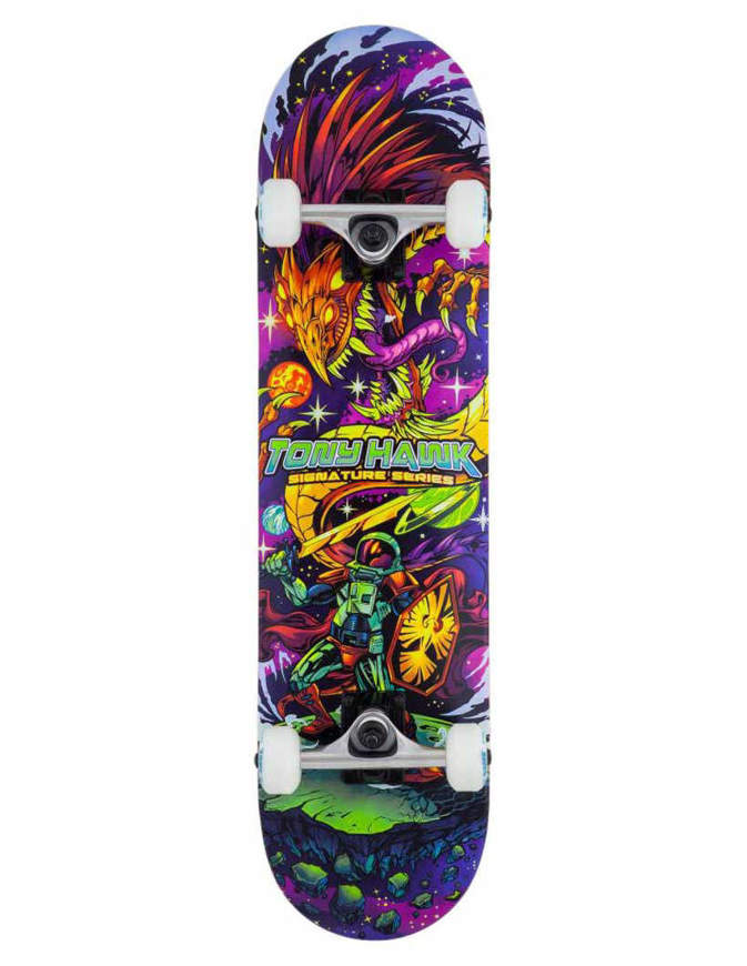 Tony Hawk SS 360 Skateboard 7.75 Cosmic Multi 