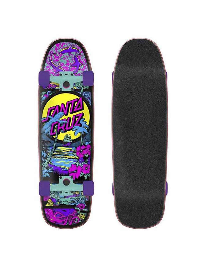 Skateboard Santa Cruz Time Warp 9.51 Completo