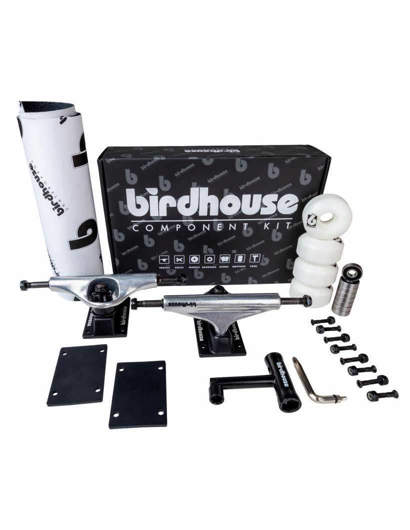 Birdhouse Component Kit 5.25 Silver/Black