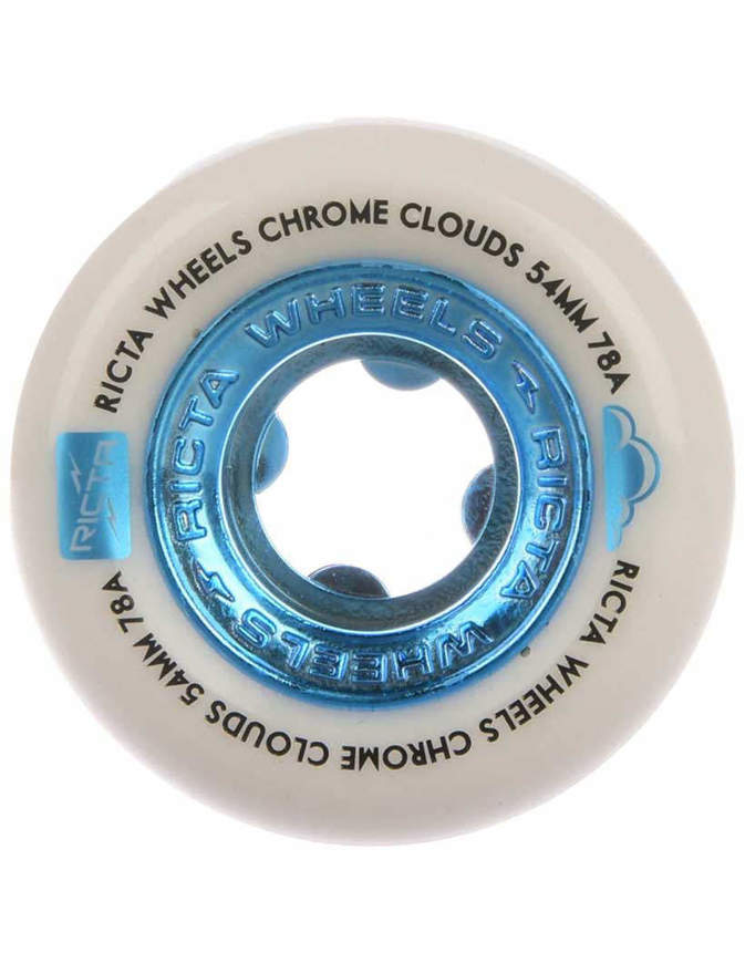 Ruote skateboard Ricta 54mm Chrome Clouds Blue 78a