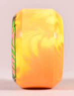 Ruote skateboard Santa Cruz 56mm Astros Speed Balls Orange Swirls 99a