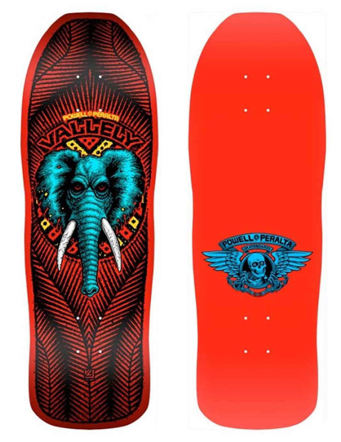 Tavola Skate Old School Deck POWELL PERALTA Vallely Elephant 10,5"