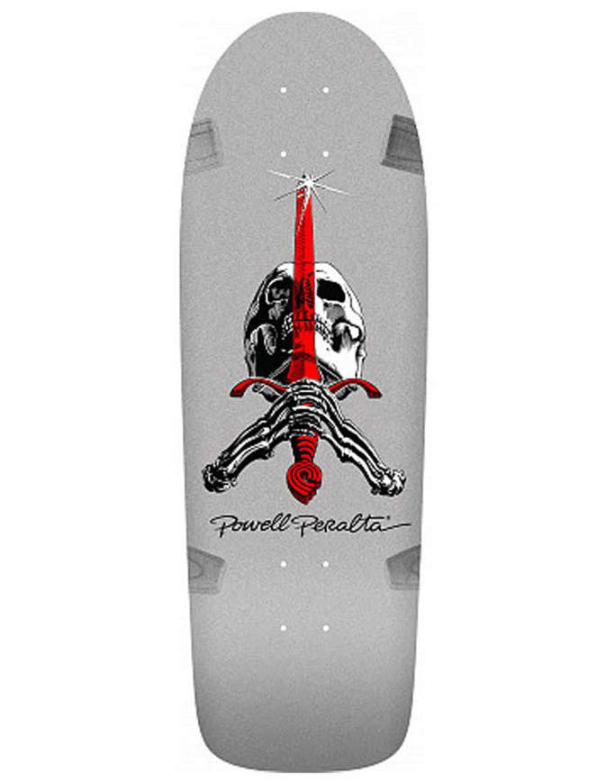 Tavola Skate Old School POWELL PERALTA Ray Rodriguez OG Skull and Sword 10"