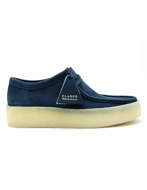 Clarks Scarpa Uomo Originals Wallabee Blu