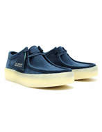 Clarks Scarpa Uomo Originals Wallabee Blu