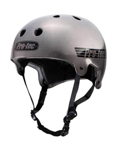 Pro Tech Old School Cert Helmet Skate Grigio