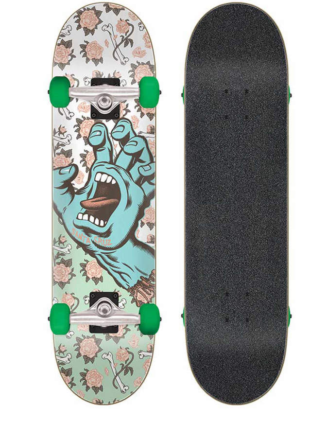 Skateboard Santa Cruz Floral Decay Hand 8.00 Completo