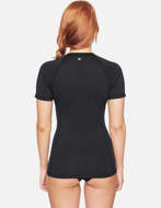 Hurley Maglia Donna One & Only Rashguard S/S Nera