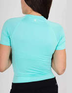 Hurley Maglia Donna One & Only Rashguard S/S Light Aqua