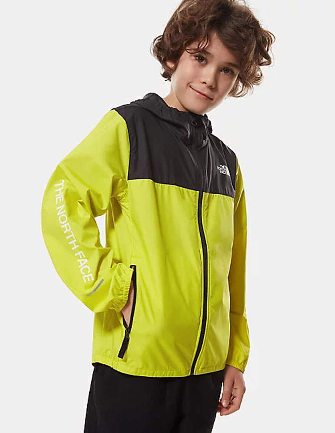 The North Face Boy's Reactor Wind Jacket Spring Green - Impact shop ...
