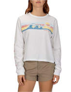 Hurley T-Shirt Donna Retrowave Perfect L/S Bianca