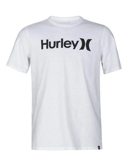 Hurley T-Shirt Bambino One&Only Solid Tee Bianca