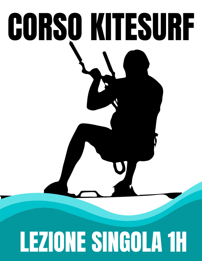 LEZIONE SINGOLA DI KITESURF 