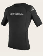 O'Neill Basic Skins S/S Rashguard Black