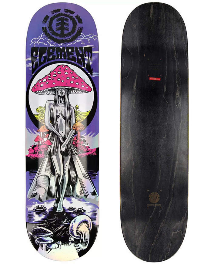 Skateboard Deck ELEMENT Lamour Shroom 8.75"