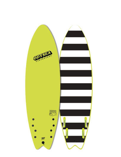 Catch Surf Odysea Skipper Quad 6'6" Lemon