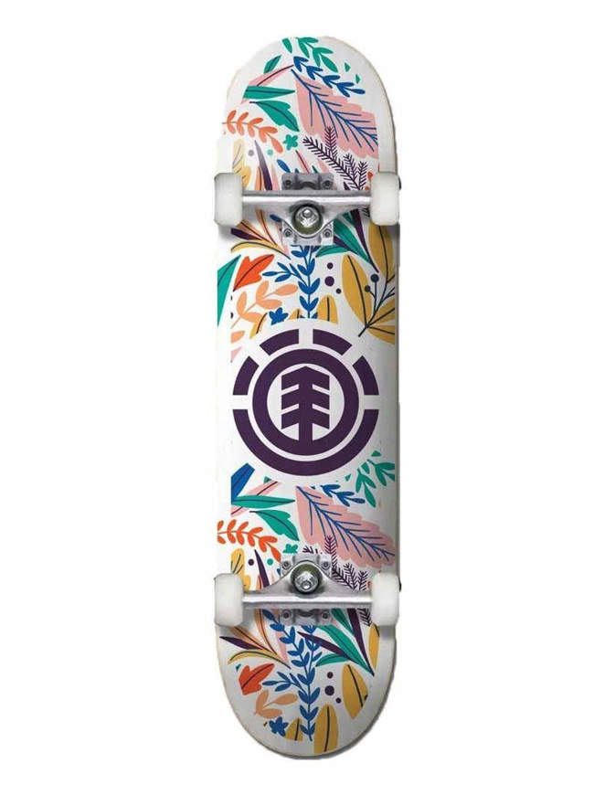 Skateboard ELEMENT Floral Party 7.75" Completo