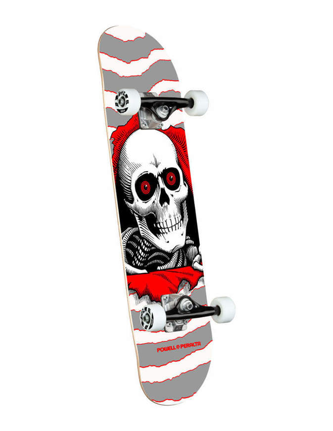 Skateboard Powell Peralta Birch 8.0"  Ripper Silver Completo