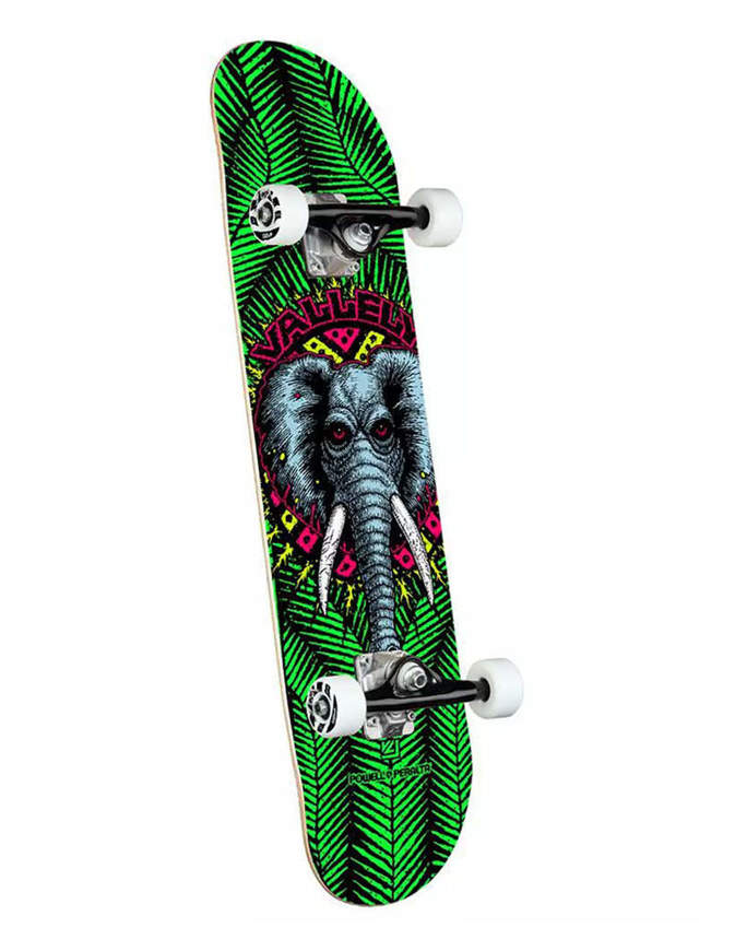 Skateboard Powell Peralta Birch 8.0" Vallely Elephant Completo