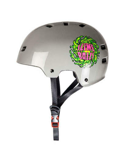 Casco Bullet x Slime Balls Slime Logo Grey