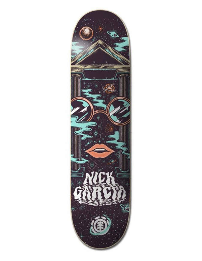 Skateboard Deck Element Space Casa Nick Garcia 8.38''