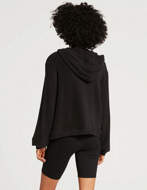 Volcom Felpa con Cappuccio Donna Lil Poncho Nera