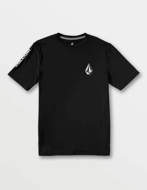 VOLCOM Deadly Stones Short Sleeve UPF 50 Rashguard Black