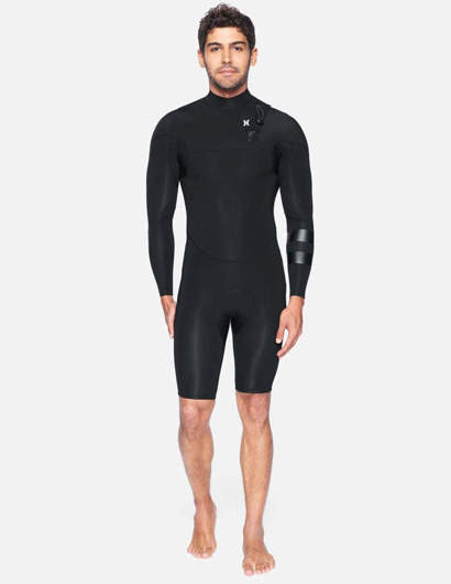 Hurley Muta Advantage Plus 2/2mm Long Sleeve Springsuit Nera