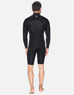 Hurley Muta Advantage Plus 2/2mm Long Sleeve Springsuit Nera